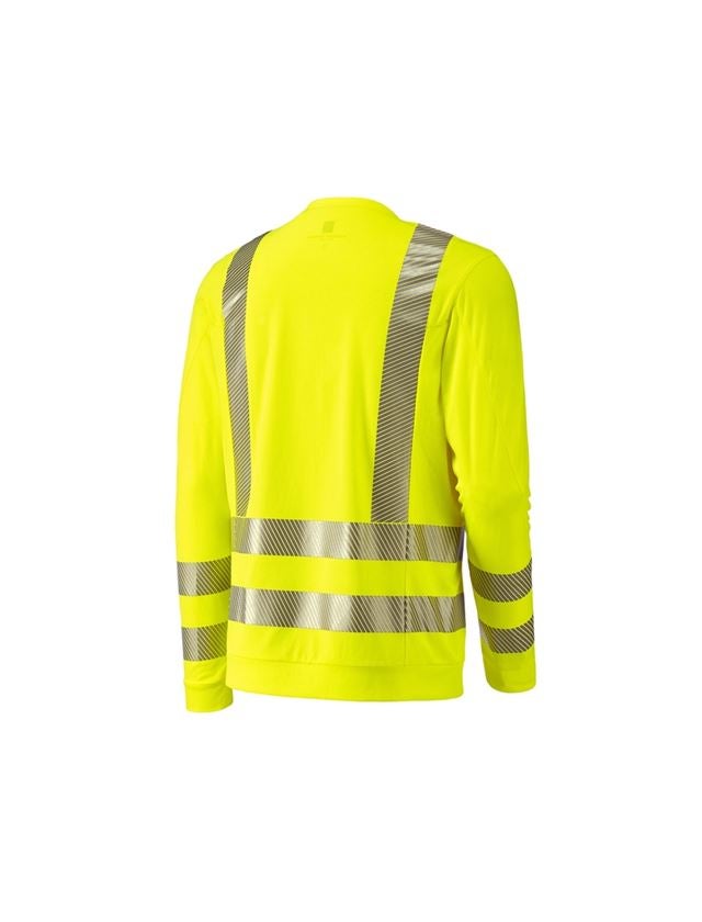 Trička, svetry & košile: e.s. Výstražné funk. s dlouhým rukáve + výstražná žlutá 1