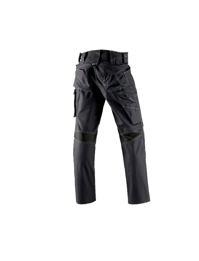 Pracovní kalhoty: Kalhoty do pasu e.s.roughtough + černá 3