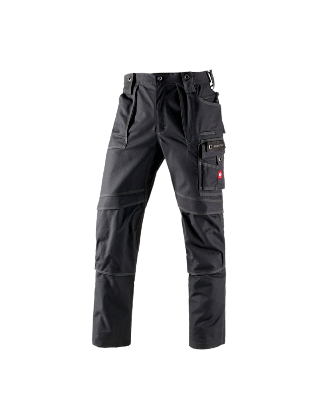 Pracovní kalhoty: Kalhoty do pasu e.s.roughtough + černá 2
