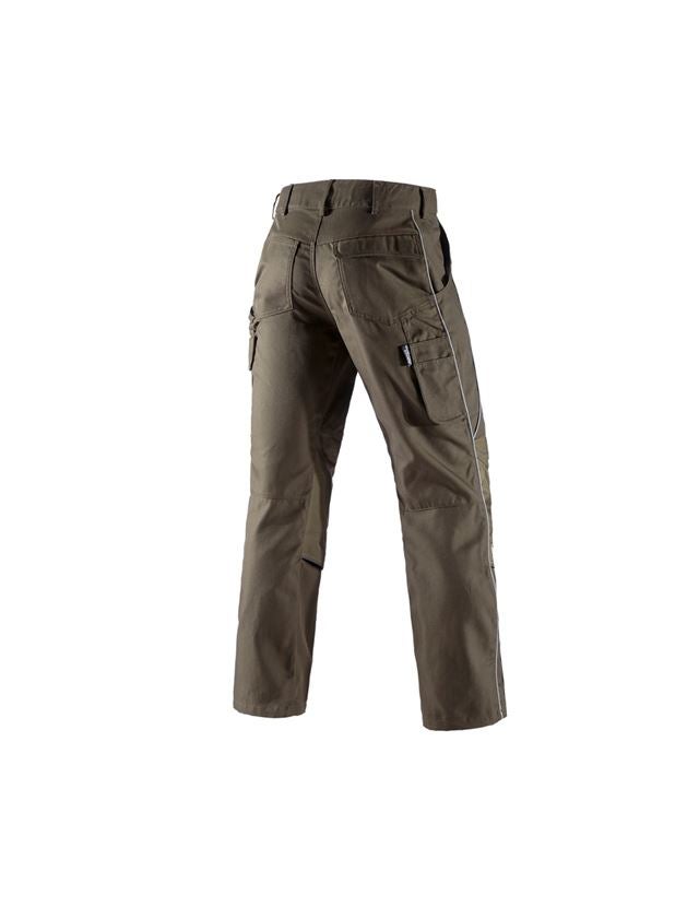 Pracovní kalhoty: Kalhoty do pasu e.s.prestige + olivová 4