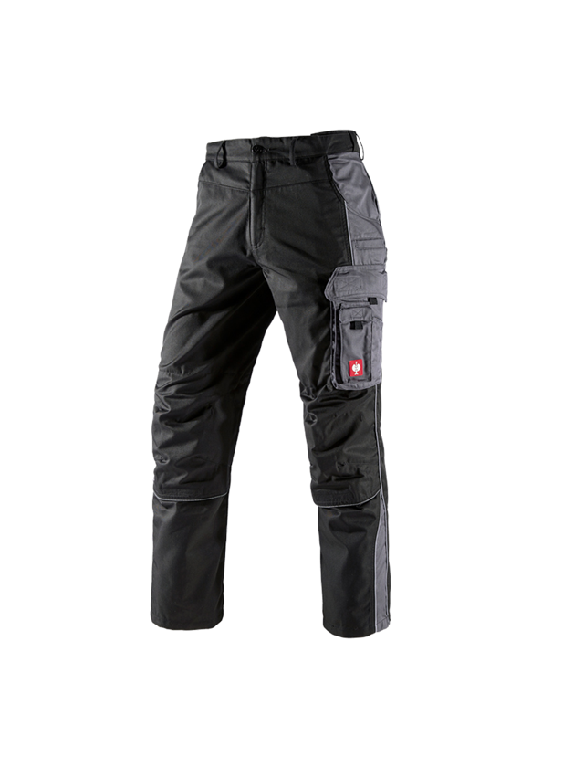 Pracovní kalhoty: Kalhoty do pasu e.s.active + černá/antracit 1