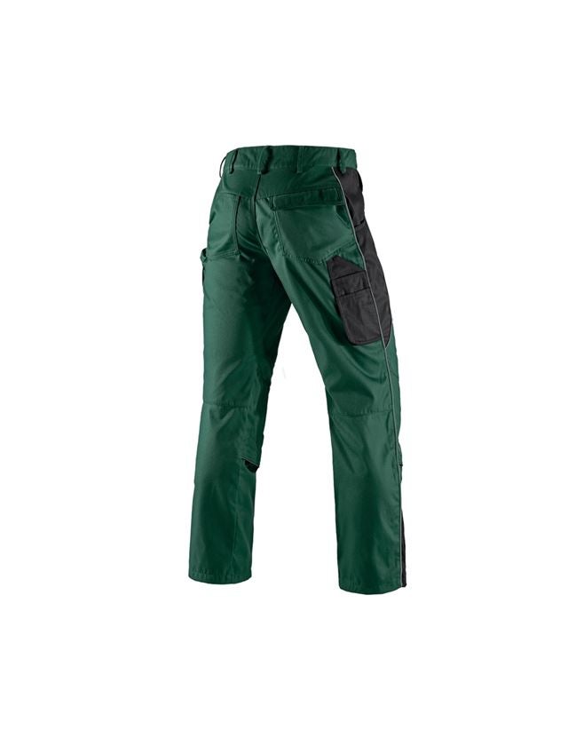 Pracovní kalhoty: Kalhoty do pasu e.s.active + zelená/černá 3