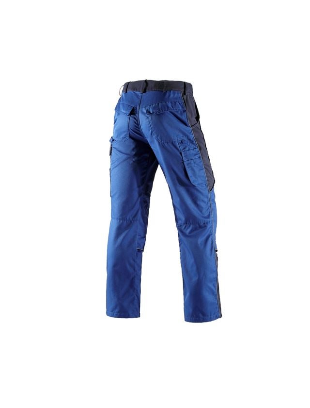 Pracovní kalhoty: Kalhoty do pasu e.s.active + modrá chrpa/tmavomodrá 2