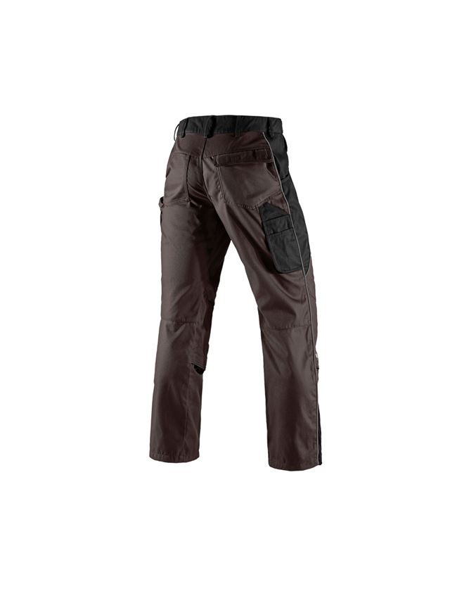 Pracovní kalhoty: Kalhoty do pasu e.s.active + hnědá/černá 3