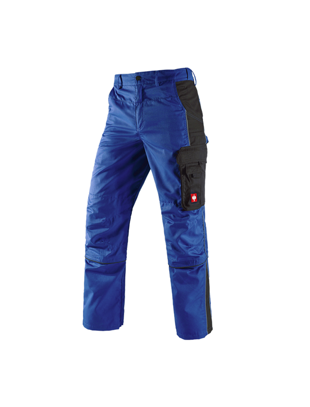 Instalatéři: Zip-off Kalhoty e.s.active + modrá chrpa/černá 2