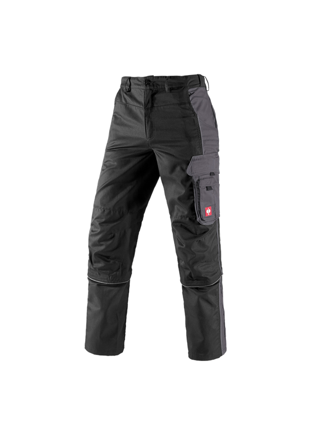 Pracovní kalhoty: Zip-off Kalhoty e.s.active + černá/antracit 2