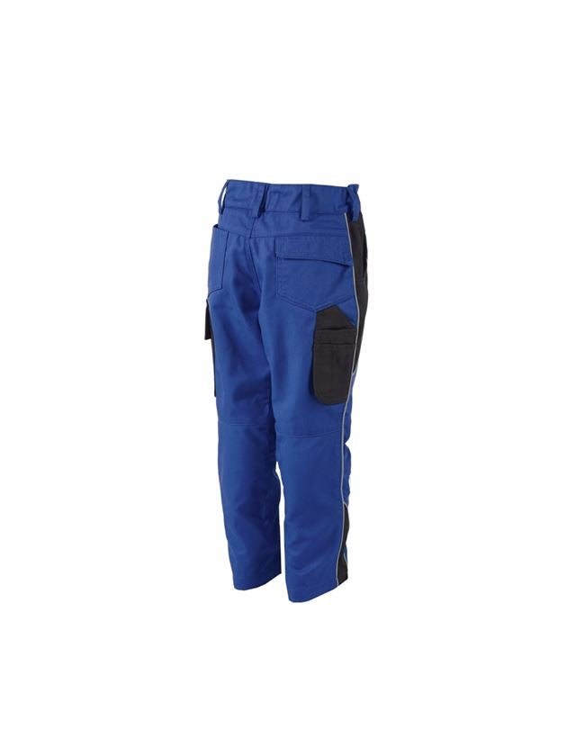 Kalhoty: Dětské kalhoty do pasu e.s.active + modrá chrpa/černá 1
