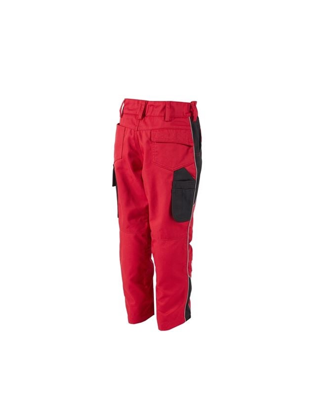 Kalhoty: Dětské kalhoty do pasu e.s.active + červená/černá 1