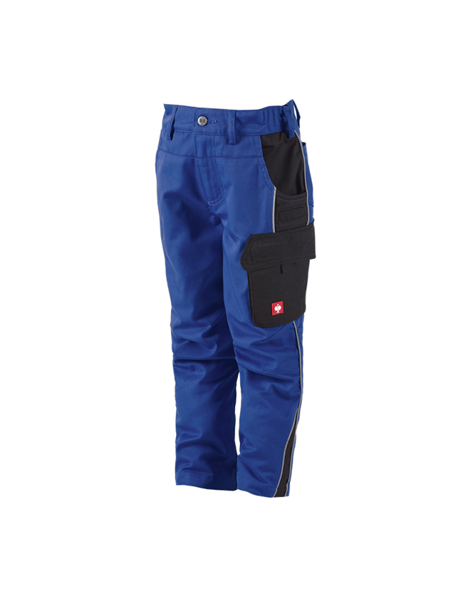 Kalhoty: Dětské kalhoty do pasu e.s.active + modrá chrpa/černá