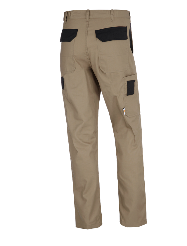 Pracovní kalhoty: STONEKIT Kalhoty do pasu Odense + khaki/černá 1