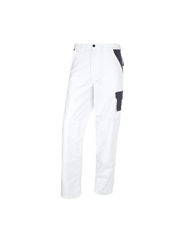 Pracovní kalhoty: STONEKIT Kalhoty do pasu Odense + bílá/šedá