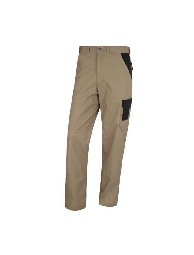 Pracovní kalhoty: STONEKIT Kalhoty do pasu Odense + khaki/černá