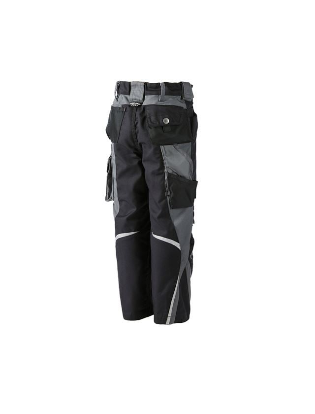 Kalhoty: Dětské kalhoty do pasu e.s.motion, zimní + grafit/cement 1