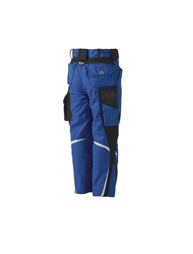 Kalhoty: Dětské kalhoty do pasu e.s.motion, zimní + modrá chrpa/černá 1