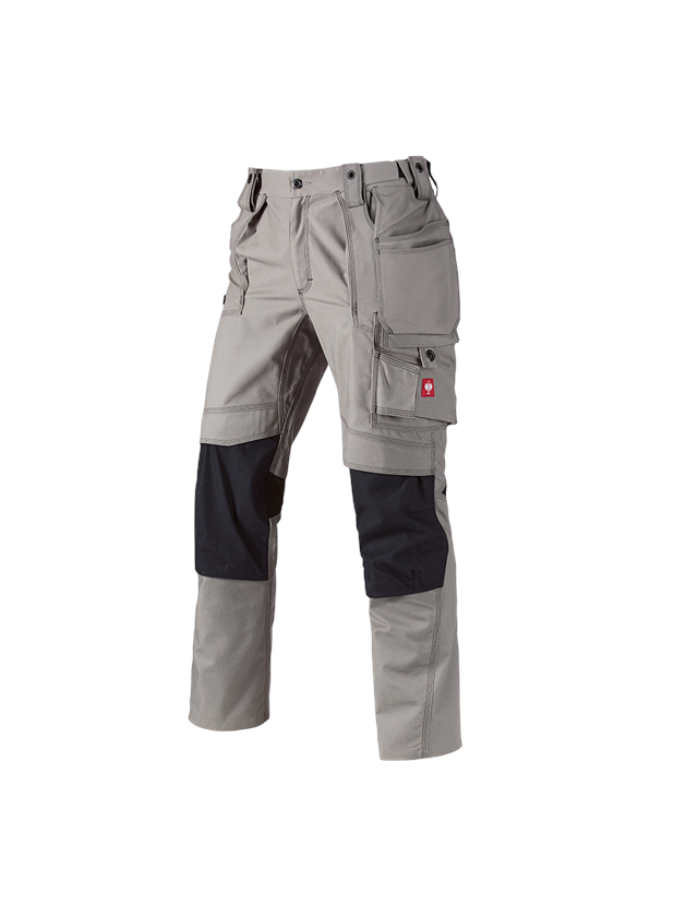 Pracovní kalhoty: Kalhoty do pasu e.s.roughtough tool-pouch + popelavá 2