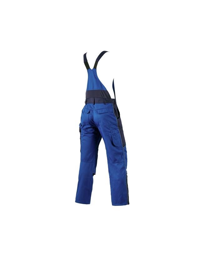Instalatéři: Kalhoty s laclem e.s.active + modrá chrpa/tmavomodrá 3