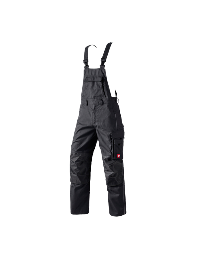 Pracovní kalhoty: Kalhoty s laclem e.s.prestige + černá 2