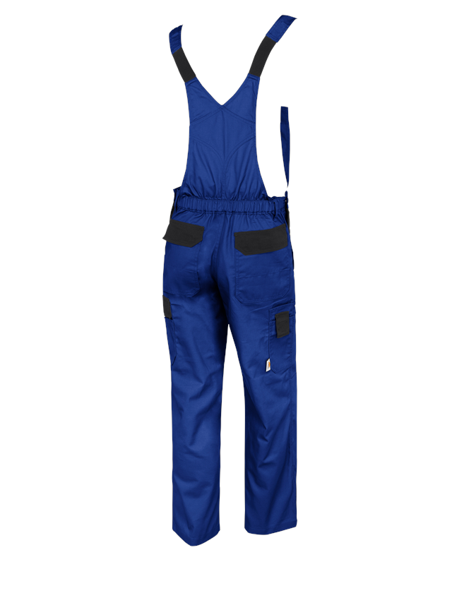 Pracovní kalhoty: STONEKIT Kalhoty s laclem Odense + modrá chrpa/černá 1