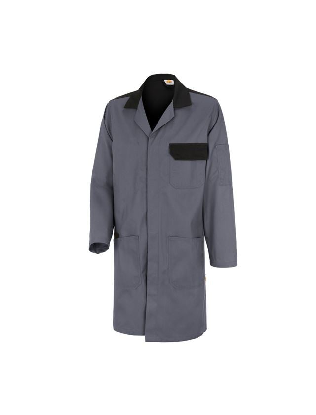 Pracovní pláště: STONEKIT Pracovní kabát Odense + šedá/černá