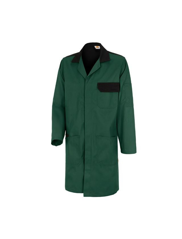 Pracovní pláště: STONEKIT Pracovní kabát Odense + zelená/černá