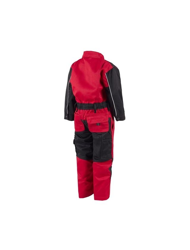 Kalhoty: Dětská kombinéza e.s.image + červená/černá 3