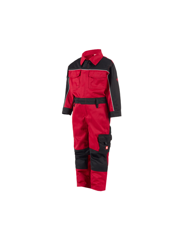 Kalhoty: Dětská kombinéza e.s.image + červená/černá 2