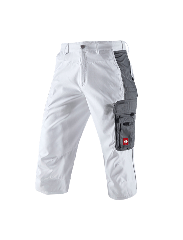 Pracovní kalhoty: e.s.active pirátské kalhoty + bílá/šedá 2