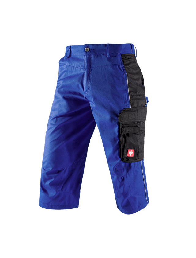 Pracovní kalhoty: e.s.active pirátské kalhoty + modrá chrpa/černá 1