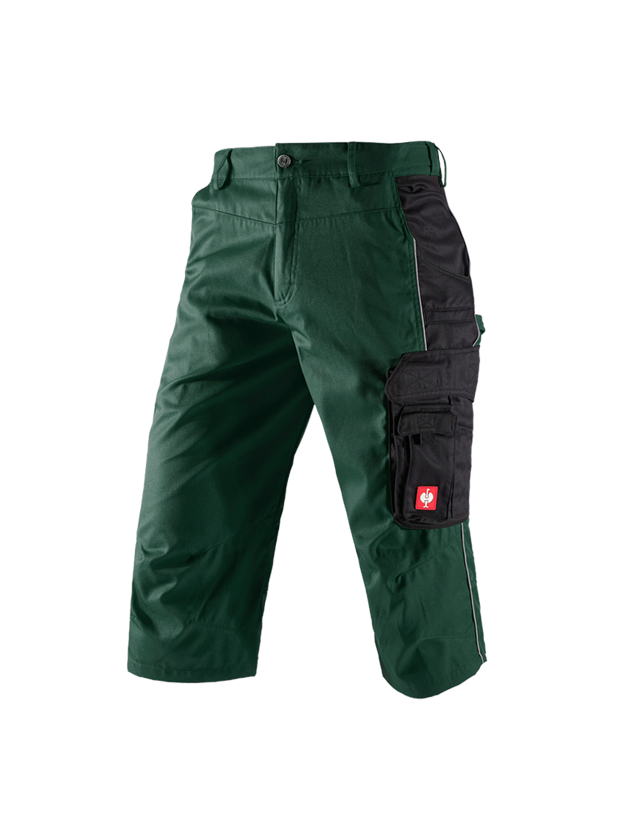 Pracovní kalhoty: e.s.active pirátské kalhoty + zelená/černá 2