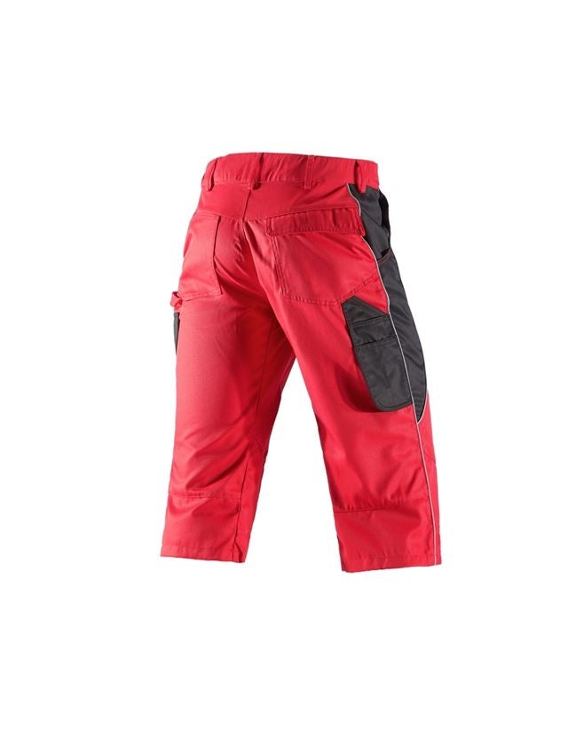 Pracovní kalhoty: e.s.active pirátské kalhoty + červená/černá 3