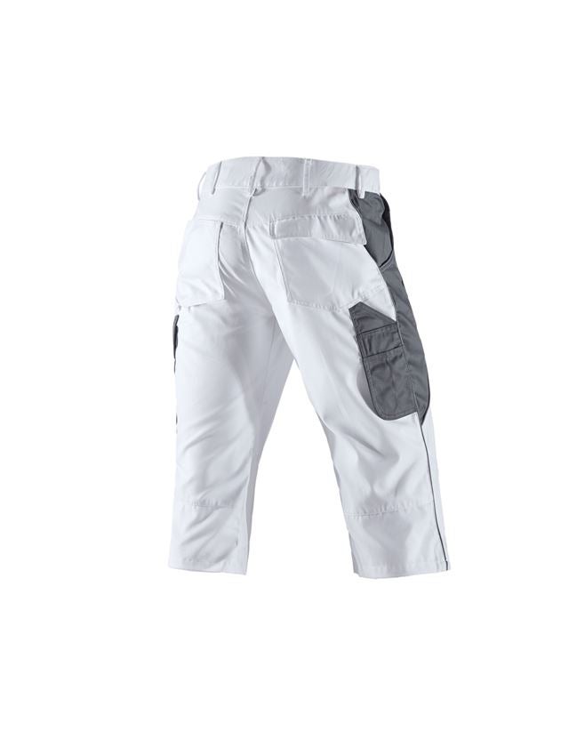 Pracovní kalhoty: e.s.active pirátské kalhoty + bílá/šedá 3