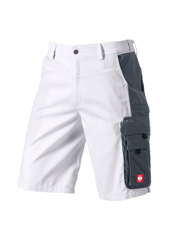 Pracovní kalhoty: Šortky e.s.active + bílá/šedá 2