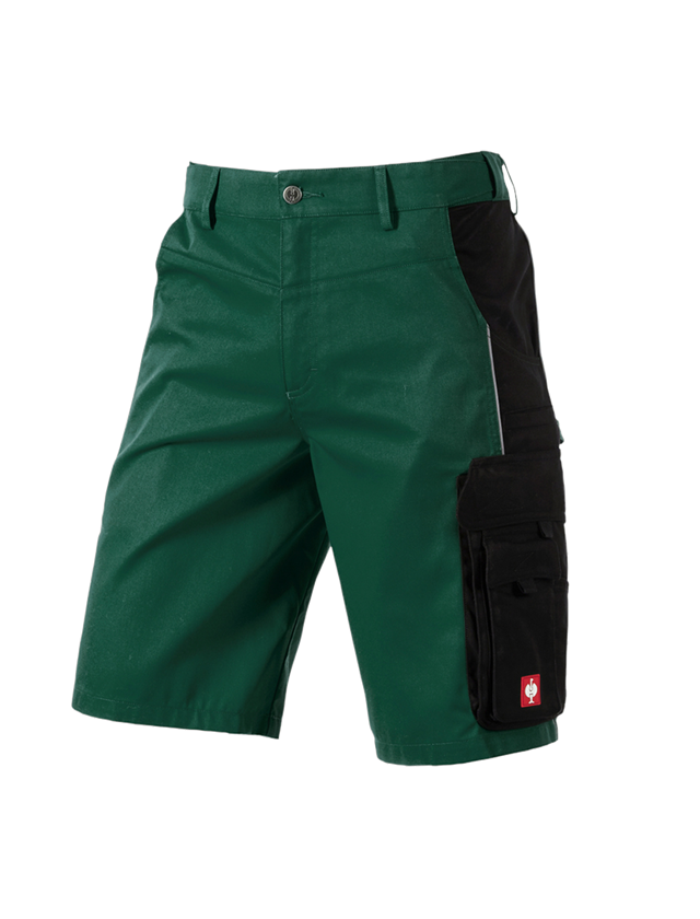 Pracovní kalhoty: Šortky e.s.active + zelená/černá 2