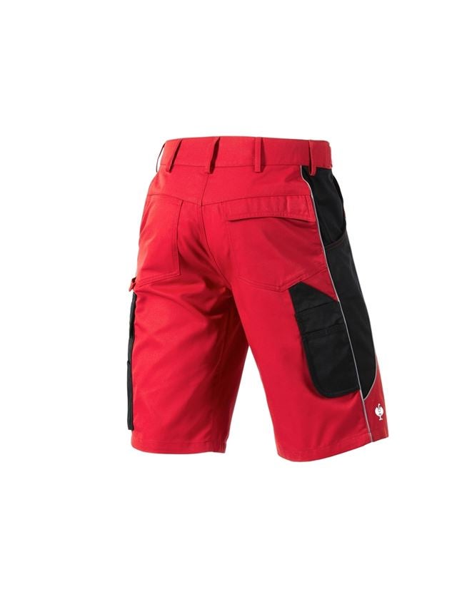 Pracovní kalhoty: Šortky e.s.active + červená/černá 3