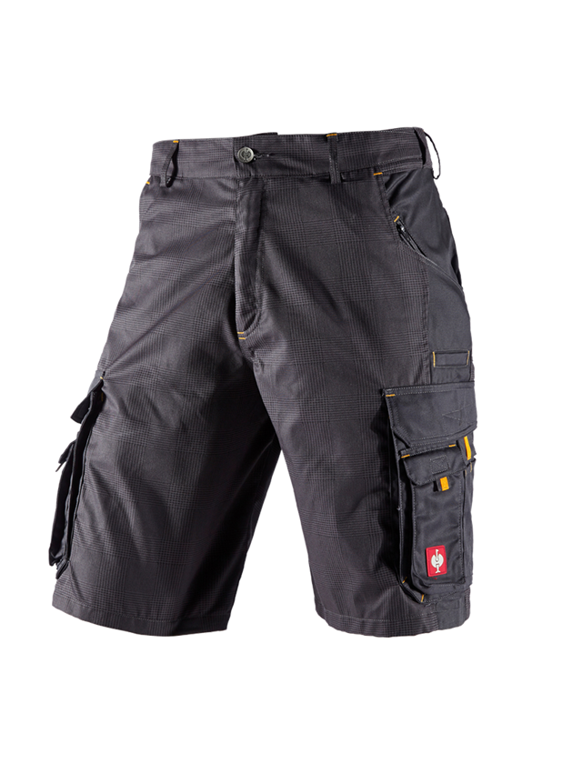 Pracovní kalhoty: Šortky e.s.carat + antracit/žlutá 2