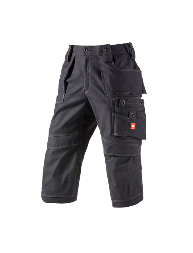 Pracovní kalhoty: Pirátské kalhoty e.s.roughtough + černá 2