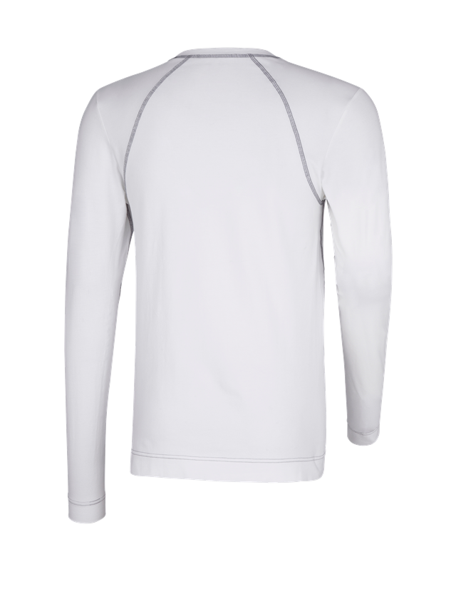 Chlad: e.s. triko s dlouhým rukávem z bavlněného streče + bílá 3