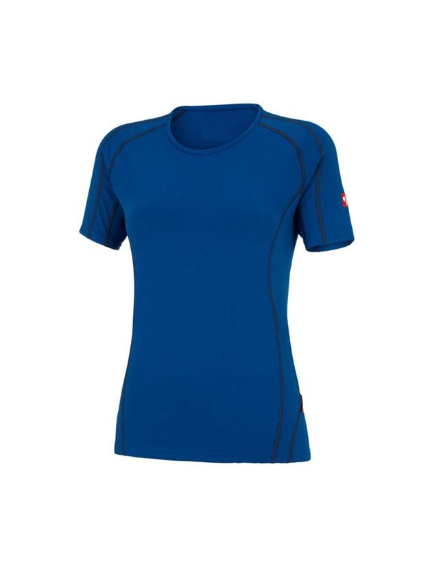 Funkční spodní prádlo: e.s. Funkční-Tričko clima-pro, warm, dámské + enciánově modrá 2