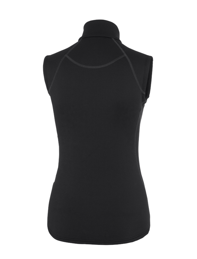 Funkční spodní prádlo: e.s. Funkční-Vesta thermo stretch - x-warm, dámská + černá 1