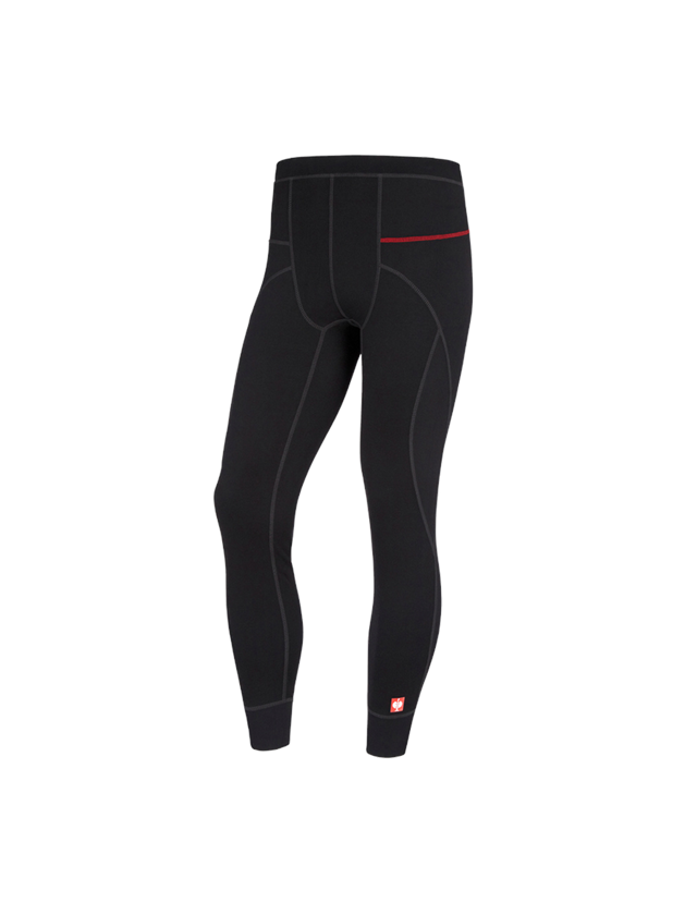 Spodní prádlo | Termo oblečení: e.s. Funkční-Long Pants basis-warm + černá 2