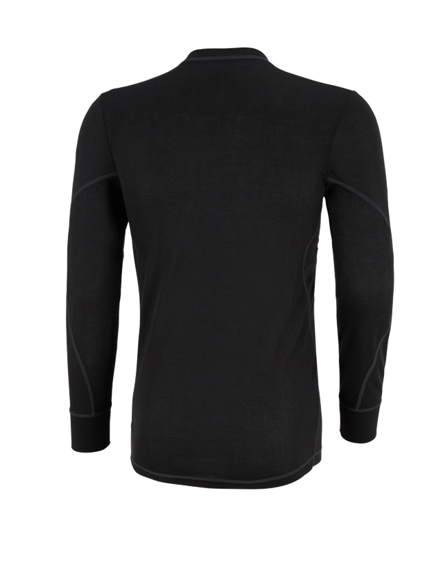 Spodní prádlo | Termo oblečení: e.s. Funkční-triko s dlouhým rukávem basis-light + černá 3