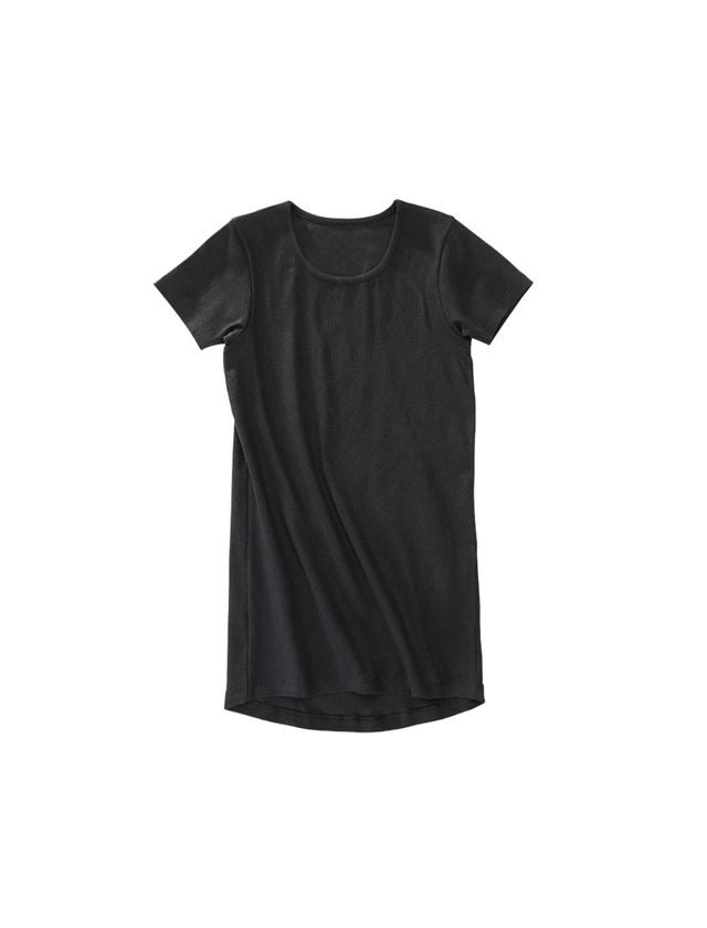 Spodní prádlo | Termo oblečení: e.s. Tričko z žebrované bavlny + černá