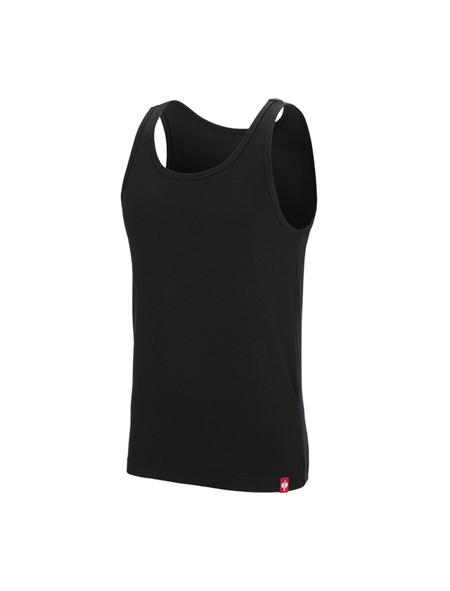 Spodní prádlo | Termo oblečení: e.s. Modal atletické tričko + černá 1