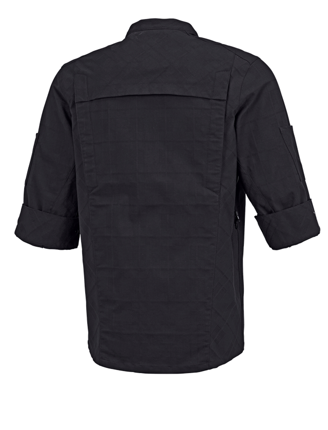 Pracovní bundy: Pracovní bunda s krátkými rukávy e.s.fusion,pánská + černá 1