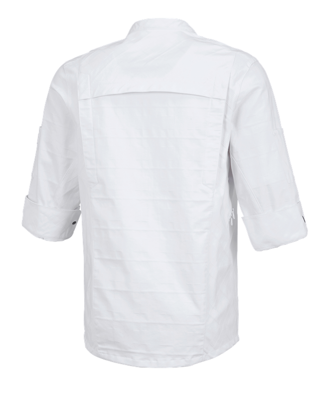 Trička, svetry & košile: Pracovní bunda s krátkými rukávy e.s.fusion,pánská + bílá 1