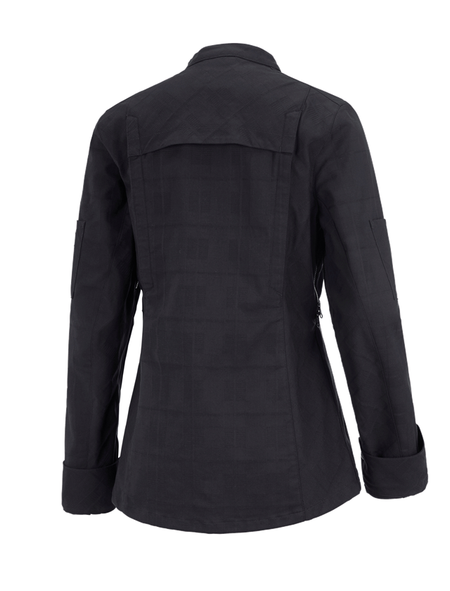 Trička | Svetry | Košile: Pracovní bunda s dlouhými rukávy e.s.fusion,dámská + černá 1