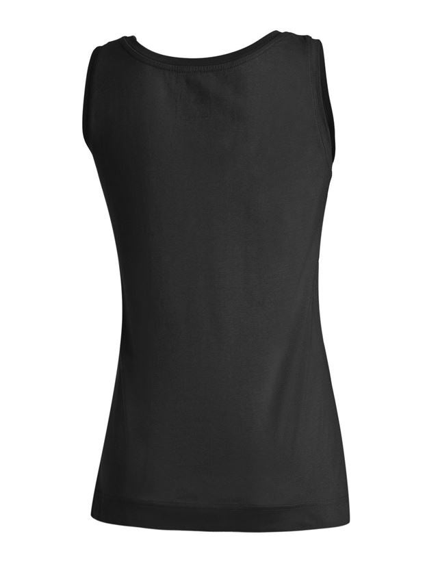 Trička | Svetry | Košile: e.s. Tílko cotton stretch, dámské + černá 1