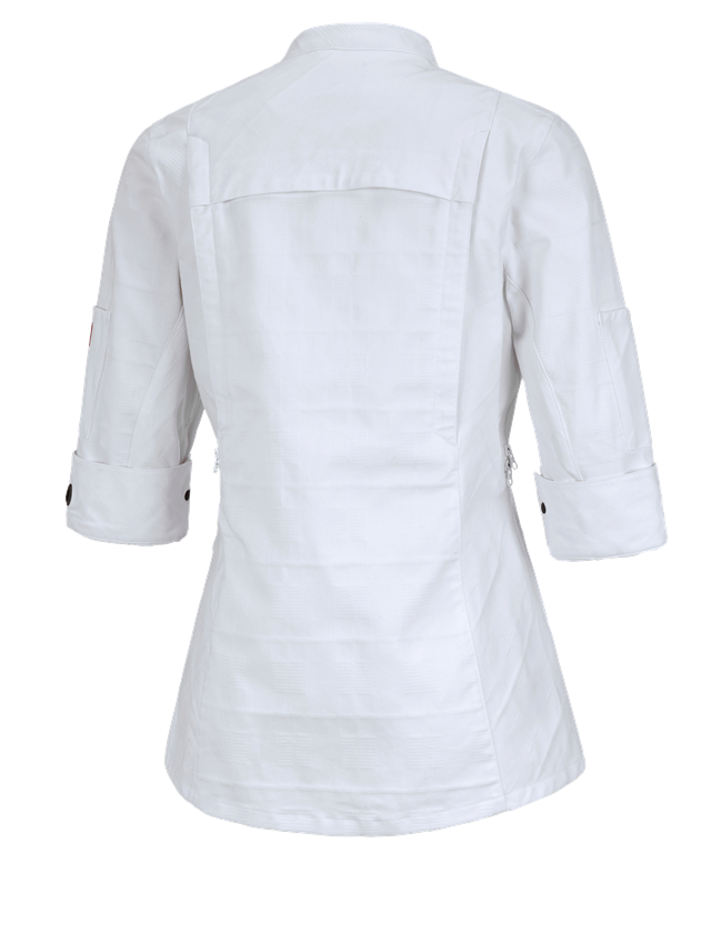 Trička | Svetry | Košile: Pracovní bunda s 3/4 rukávy e.s.fusion, dámská + bílá 1