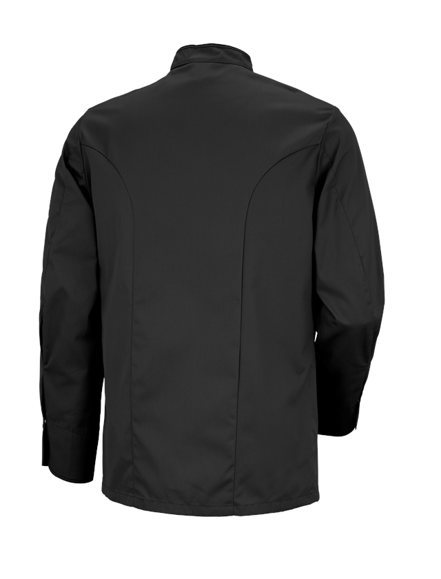 Trička, svetry & košile: Kuchařská bunda Lyon + černá 1