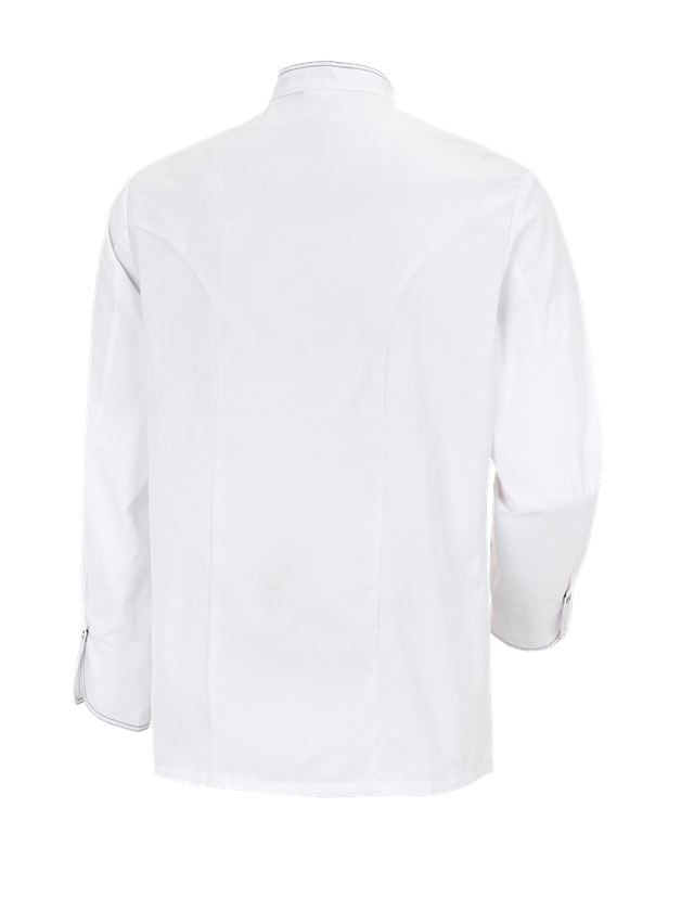 Trička, svetry & košile: Kuchařská bunda Lyon + bílá 1